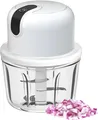 Produktbild: Elektrisch Zwiebelschneider Zwiebel Zerkleinerer：350ML Elektrisch Zerkleinerer