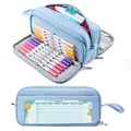 Produktbild: KALIDI Federmäppchen mit 3 Fächer Große Kapazität Mäppchen Federtasche Stiftetasche Pencil Case Bleistifttasche für Schule & Büro