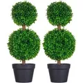 Produktbild: HOMCOM Künstliche Pflanzen  2er-Set 60 cm
