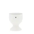 Produktbild: Bastion Collections Eierbecher Little Heart schwarz