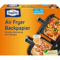 Produktbild: Toppits Air Fryer Backpapier Eckig - 20 Stück, 12 x 20 cm | Ideal für Heißluftfritteusen mit 2 Schubladen, Dual Air Fryer, erleichtert die Reinigung