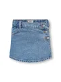 Produktbild: KIDS ONLY Damen Kogjenny Skort DNM Pim020 Noos, Medium Blue Denim, 128 EU