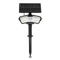 Produktbild: EASYmaxx LED-Solarstrahler für außen mit Bewegungsmelder | Solarleuchte | Flexibel positionierbar | 3 verstellbare Modi | Fernbedienung inklusive [Schwarz]