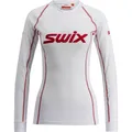 Produktbild: Swix Racex Classic Long Sleeve W bright white/swix red (00036) L