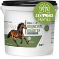 Produktbild: REAVET Bronchialkräuter für Pferde 1kg Natürliche Kräuter für freie Atemwege