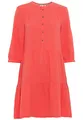 Produktbild: camel active Damen Musselin Stufenkleid mit Knopfleiste Coral, Womenswear-XL