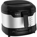 Produktbild: Fritteuse Uno M Edelstahl FF215D edelstahl/schwarz, 1.600 Watt, Ölbehälter 1,8 Liter