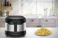 Produktbild: Tefal Fritteuse Uno M FF215D 1kg 1,8l Edelstahl Schwarz Sichtfenster