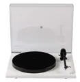 Produktbild: rega Rega Planar 1 Plus Plattenspieler Weiß Matt mit MM-Tonabnehmer Phono Plattenspieler (Riemenantrieb, nicht zutreffend, Plug-and-Play, 2 Geschwindigkeiten,mit Abdeckhaube/Deckel)