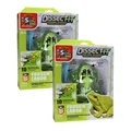 Produktbild: 2er Set Frosch Sezierset dissect-it Kinder Anatomie Lernspielzeug sezieren ab 6+