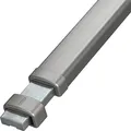 Produktbild: ABUS Panzerriegel PR2700 edelstahl-Optik mit ABUS Zylinder NEUWARE