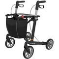 Produktbild: Rehasense Athlon SL Komfort M Carbon Rollator schwarz