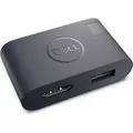 Produktbild: DELL DA20 USB Typ-C HDMI + USB Schwarz - Schwarz