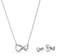 Produktbild: PANDORA Schmuck Damen Schmuck-Set Funkelnde Unendlichkeit Silber 68323