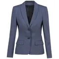 Produktbild: GREIFF Jackenblazer Greiff Modern WITH 37.5® Damen Blazer Regular Mittelblau PINPOINT 34 blau 34