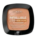 Produktbild: L'Oréal Infaillible 24HR Fresh Wear Matte Bronzer 9g - 250 Light