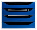 Produktbild: EXACOMPTA Schubladenbox ECOBOX Schubladenbox mit 4 Schubladen - Nachtblau - 2286104D, Boxen einzen