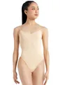 Produktbild: Capezio Camisole Leotard with Clear Transition Straps, Nude, X-Small