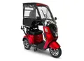 Produktbild: Deisla, Dreirad DS3-25, Rot 60V-30Ah Lithium-Akku, 1000 Watt, Dach, Wetterschutz, Heckkoffer