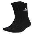 Produktbild: adidas Unisex Cushioned Crew Socks 3 Pairs, Black / White, 4.5-6