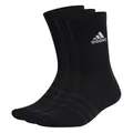 Produktbild: adidas Unisex Cushioned Crew Socks 3 Pairs Black/White Size 4.5-6