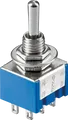 Produktbild: GOOBAY 10023 - Miniatur-Kippschalter, EIN-AUS-EIN, 3 A / 250 V