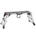 Produktbild: VEVOR Alu Trittbank Arbeitsplattform 49cm/H Aluleiter Trittleiter 200kg 100*30cm