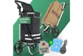Produktbild: Heimfleiss® Einkaufstrolley Klappbarer Einkaufstrolley mit Kühlfach – 56L, 56 l, Leichter & stabiler Einkaufswagen mit wasserdichter Tasche