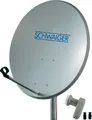 Produktbild: Schwaiger SAT-Anlage ohne Receiver Teilnehmer-Anzahl: 2 (SPI5500SET2)