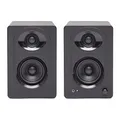 Produktbild: Samson SAM30 Studiomonitore, 7,6 cm (3 Zoll), mit Polypropylen-Tieftöner und 1,9 cm Seidenkalotten-Hochtöner aus MDF mit strukturierter Vinylabdeckung, 1 Paar (schwarz)