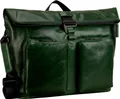 Produktbild: LEONHARD HEYDEN Leder Umhängetasche Schultertasche mit Laptopfach Porto Messenger Bottle Green dunkelgrün