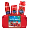 Produktbild: Old Spice Geschenkset Kulturtasche Captain (Spray, Stick, SG) Set aus Deo und Duschgel
