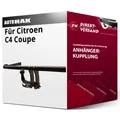 Produktbild: Für Citroen C4 Coupe Typ LA (Auto Hak) Anhängerkupplung horizontal abnehmbar top