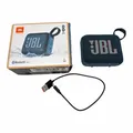 Produktbild: JBL Go 4 - Tragbarer Bluetooth-Lautsprecher in Blau mit 7 h Laufzeit - Defekt