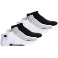 Produktbild: Champion Kurzsocken Unisex Socken 6er Pack Baumwolle (Packung, 6er Pack) bunt|grau|schwarz EU 43-46