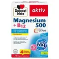 Produktbild: Doppelherz Magnesium 500+B12 2-Phasen Depot Tabl. 120 St