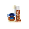 Produktbild: Vaseline Lip Therapy Cocoa | Pflegender Lippenbalsam und Pflegestift Set für optimale Feuchtigkeit | (Cocoa Set)