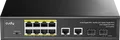Produktbild: CUDY 8-Port Gigabit PoE+ Switch with 2 Uplink ports and 2 SFP slot 120W - Switch - 1 Gbps (GS1010PS2)