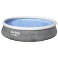 Produktbild: Bestway Poolset, Weiß, Grau, Blau, Kunststoff, 84 cm, Freizeit, Pools und Wasserspaß, Pools