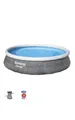 Produktbild: Bestway Fast Set Pool Ø 396×84 cm mit Filterpumpe – NEU & OVP – Gratis Versand
