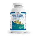 Produktbild: Health+ Super Omega 3 Triglyceride Fischöl - 120 Kapseln mit wertvollen Omega-3-Fettsäuren, mit EPA und DHA, Made in Germany
