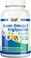 Produktbild: ZEC+ Health+ Super Omega 3 Triglyceride Fischöl, 120 Kapseln