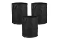 Produktbild: relaxdays Gartensack 3er Set Pop Up Laubsack 85 L schwarz