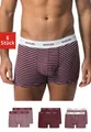Produktbild: SNOCKS Boxershorts Enge Pants Herren Unterhose mit Streifen (6-St) aus Bio-Baumwolle, ohne kratzenden Zettel