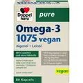 Produktbild: Doppelherz Omega-3 1075 vegan pure Kapseln 80 St