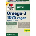 Produktbild: DOPPELHERZ Omega-3 1075 vegan pure Kapseln 80 St. PZN 17261503