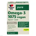 Produktbild: 2x DOPPELHERZ Omega-3 1075 vegan pure Kapseln 80 ST