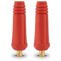 Produktbild: STAHLWERK Schweißkabelstecker 2er Set 9 mm Dorn Messing 10-25 mm2 bis 200 A