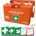 Produktbild: Betriebsverbandskasten DIN 13169 Wandhalterung Erste Hilfe Koffer Verbandkasten