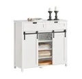 Produktbild: SoBuy Sideboard FSB74, Kommode Kücheninsel für Wohnzimmer Küche Esszimmer, Flur, Küchenschrank mit Schiebetüren Buffet Aufbewahrungsschrank